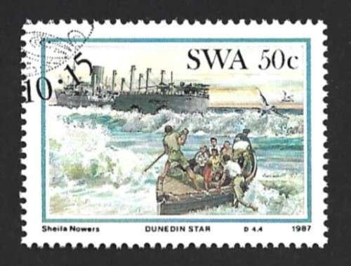 1987 SOUTH WEST AFRICA SHIPWRECKS