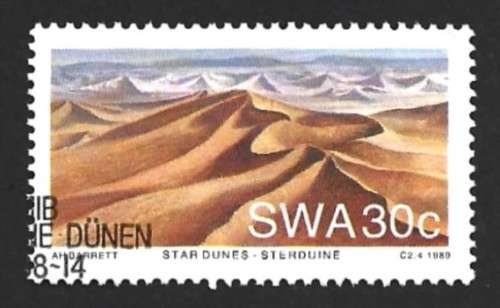 1989 SOUTH WEST AFRICA DESERT AND DUNES