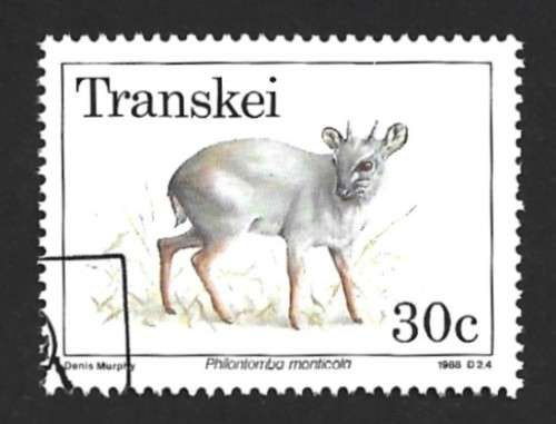 1988 TRANSKEI ENDANGERED WILD ANIMALS