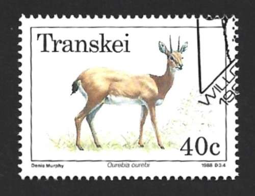 1988 TRANSKEI ENDANGERED WILD ANIMALS