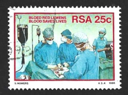 1986 SOUTH AFRICA BLOOD CAMPAIGN