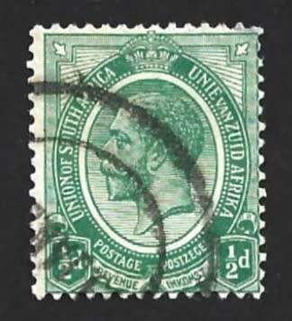 1913-22 SOUTH AFRICA KING GEORGE V