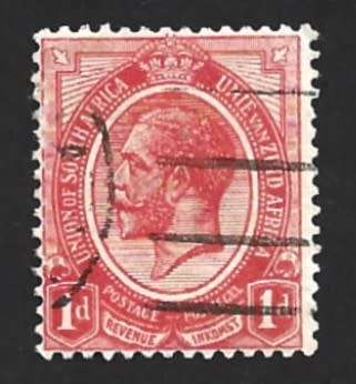 1913-22 SOUTH AFRICA KING GEORGE V