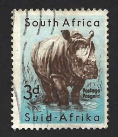 1954 SOUTH AFRICA LOCAL ANIMALS