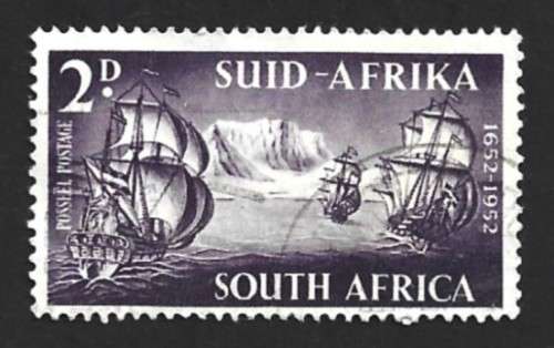 1952 SOUTH AFRICA THE 300TH ANNIVERSARY OF THE LANDING OF VAN RIEBEECK