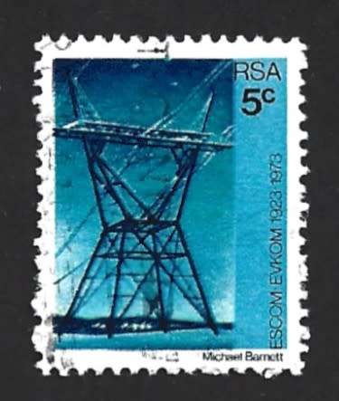 1973 SOUTH AFRICA THE 50TH ANNIVERSARY OF ESCOM