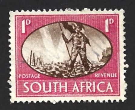 1945 SOUTH AFRICA ALLIED VICTORY