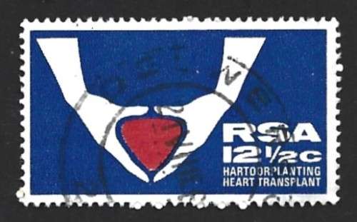 1969 SOUTH AFRICA WORLD`S FIRST HEART TRANSPLANT