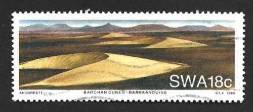 1989 SOUTH WEST AFRICA DESERT AND DUNES