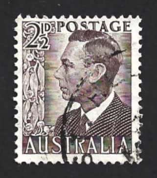 1950-51 AUSTRALIA KING GEORGE VI