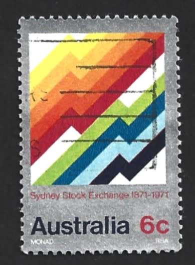 1971 AUSTRALIA STOCK EXHCHANGE