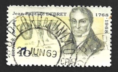 1968 BRAZIL JEAN BAPTISTE DEBRET