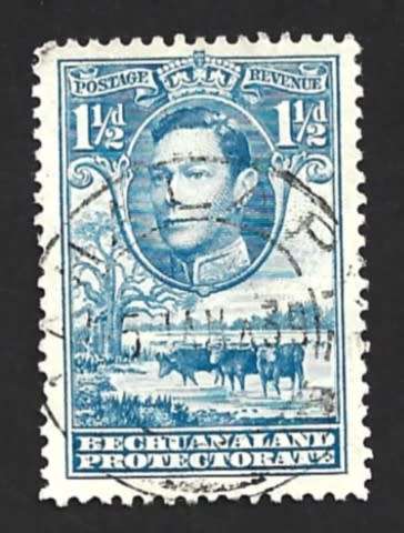 1938-44 BECHUANALAND PROTECTORATE KING GEORGE VI