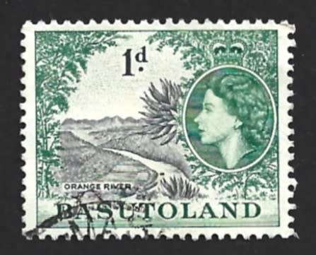 1954 BASUTOLAND QUEEN ELIZABETH II