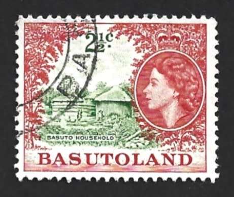 1961-63 BASUTOLAND QUEEN ELIZABETH II