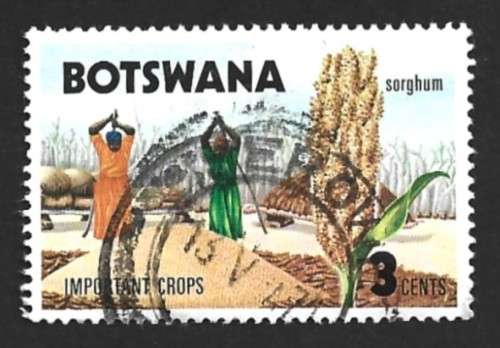 1971 BOTSWANA IMPORTENT CROPS