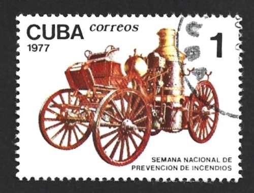 1977 CUBA FIRE ENGINES