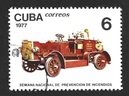1977 CUBA FIRE ENGINES