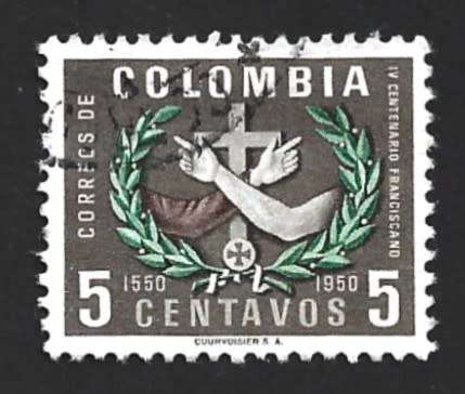 1954 COLOMBIA ANNIVERSARY