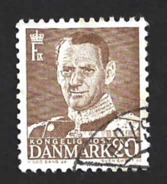 1950 DENMARK KING FREDERIK IX