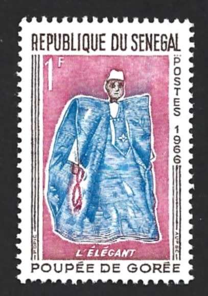 1966 SENEGAL GOREE PUPPETS