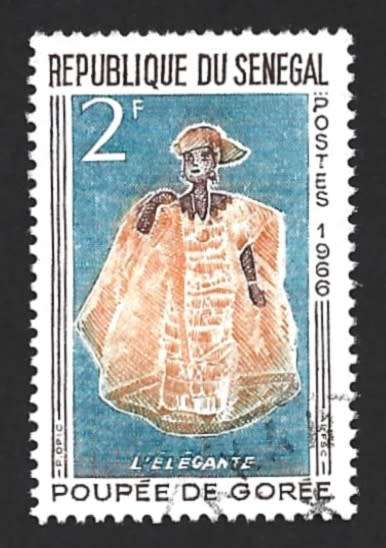 1966 SENEGAL GOREE PUPPETS