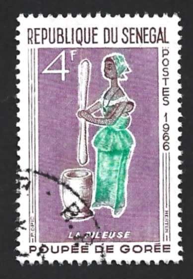 1966 SENEGAL GOREE PUPPETS