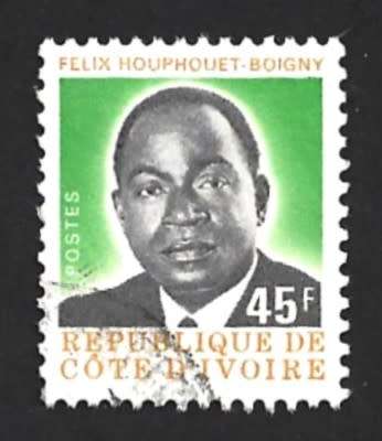 1977 IVORY COAST PRESIDENT HOUPHOUET BOIGNY