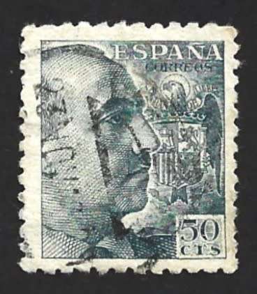 1939-53 SPAIN GENERAL FRANCO