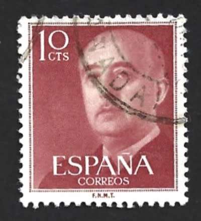 1955 SPAIN GENERAL FRANCO