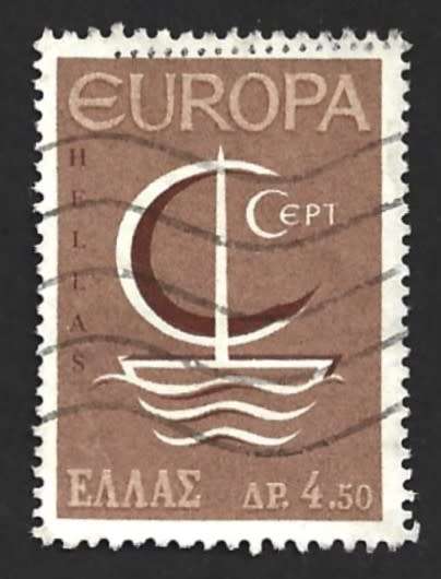 1966 GREECE EUROPA STAMPS