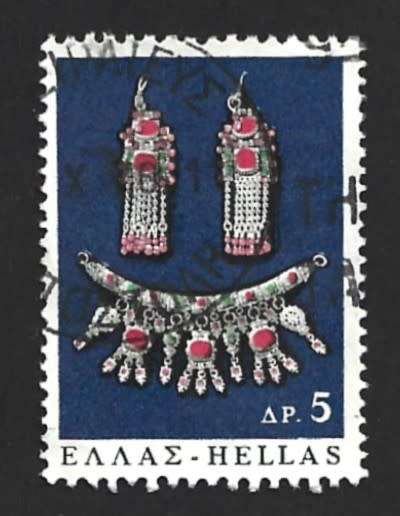1966 GREECE FOLK ART
