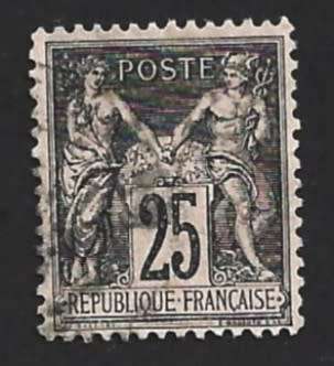 1877-1900 FRANCE PAX AND MERCUR