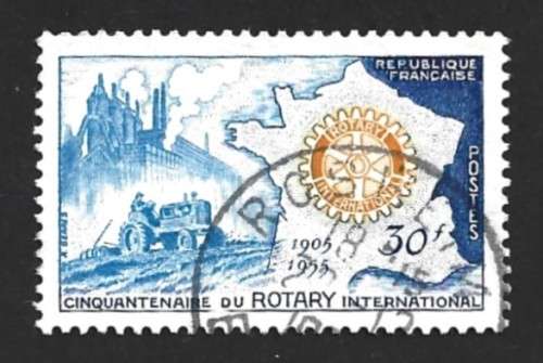 1955 FRANCE ROTARY