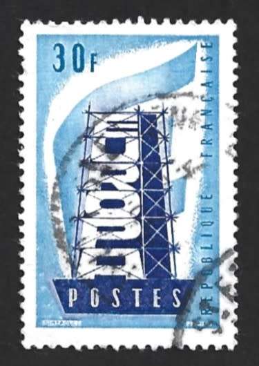 1956 FRANCE EUROPA STAMPS