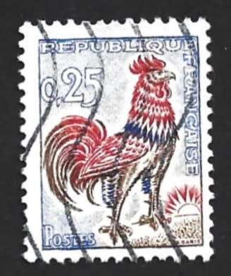 1962 FRANCE GALLIC COCK
