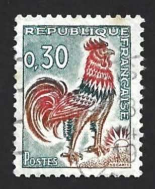 1965 FRANCE GALLIC COCK