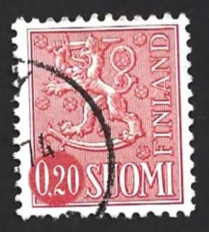 1963-75 FINLAND COAT OF ARMS