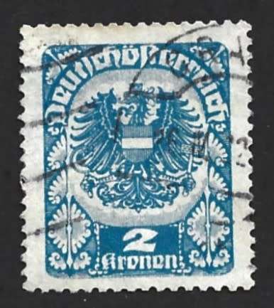 1920-21 AUSTRIA COAT OF ARMS