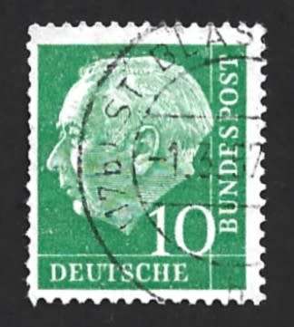 1954 GERMANY PROFESSOR HEUSS