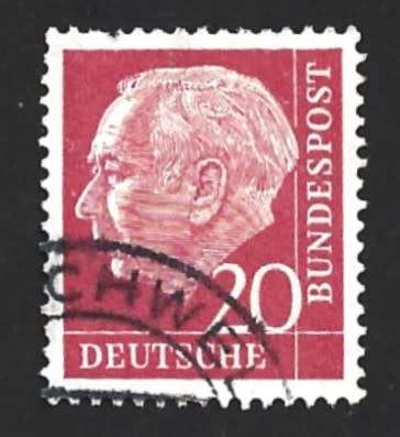1954 GERMANY PROFESSOR HEUSS