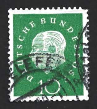 1959 GERMANY PROFESSOR HEUSS