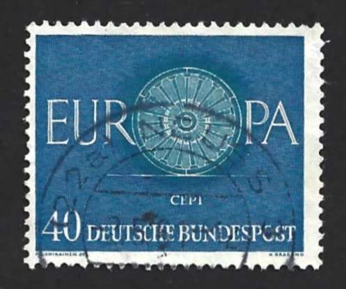 1960 GERMANY EUROPA STAMPS