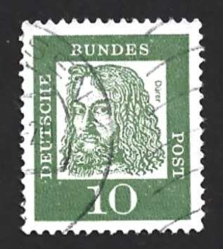 1961 GERMANY FAMOUS GERMANS
