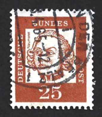 1961 GERMANY FAMOUS GERMANS