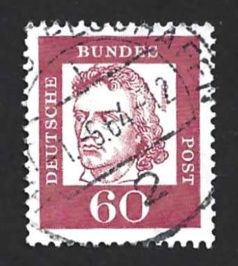 1961 GERMANY FAMOUS GERMANS