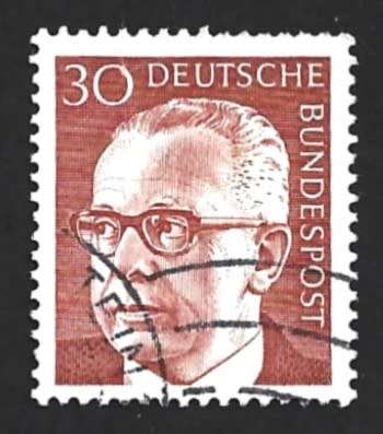 1970 GERMANY GUSTAV HEINEMANN