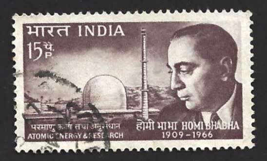 1966 INDIA DR. HOMI BHABHA