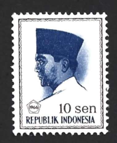 1966 INDONESIA PRES. SUKARNO