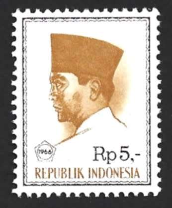 1966 INDONESIA PRES. SUKARNO